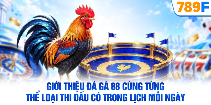 Giới thiệu đá gà 88 cùng từng thể loại thi đấu có trong lịch mỗi ngày
